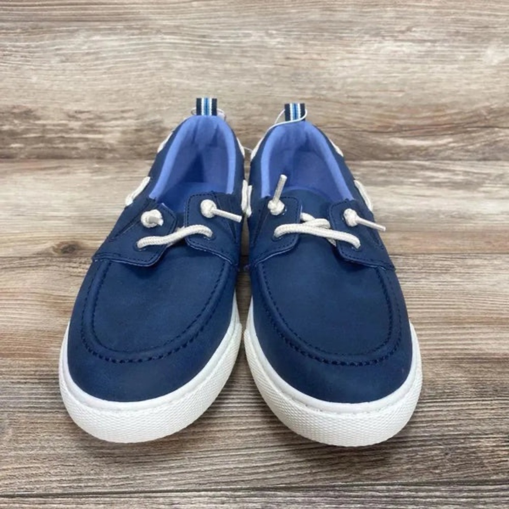 Cat & jack Navy Blue kid's Boat Shoes 2Y